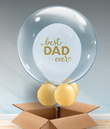 Personalised Father's Day Bubble Balloons | Party Save Smile